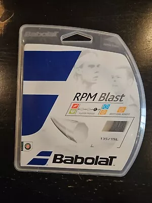 Babolat Rpm Blast 15l Tennis String Set Brand New 40 Feet Long Black • $10.99