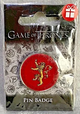 Game Of Thrones - Pin Badge - House Lannister - Brand New • £3.99