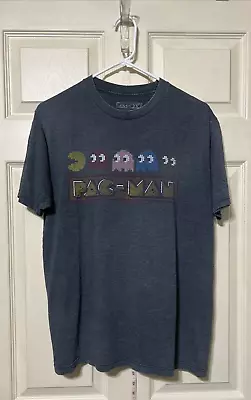 PAC Man T-Shirt Gray Short Sleeve Graphic Mens Size Medium • $8