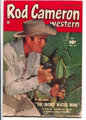 £40.34 • Buy Rod Cameron Western #13  1951 - Fawcett  -G - Comic Book