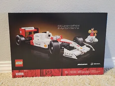 Brand New LEGO 10330 Icons McLaren MP4/4 And Ayrton Senna F1 Formula 1 • $110