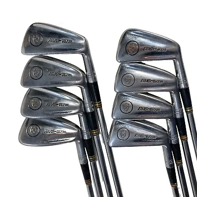 Walter Hagen HAIG ULTRA Iron Set 2-9 Regular Steel Men's Forged Blades Vintage • $89