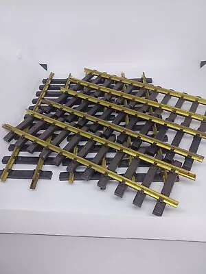 6 Used Aristo Craft Trains Straight Tracks 12  G Scale #1 Gauge ART-11000 • $45.67