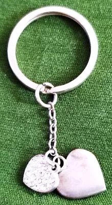 Nice 1/2  Hearts Keychain • £2.85