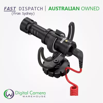 Rode VideoMicro Compact Light Weight Directional Shotgun On-Camera Microphone • $90.85