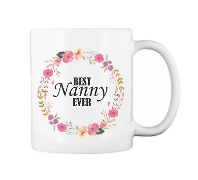 Best Nanny Ever! Personalised Ceramic Mug • £6.99