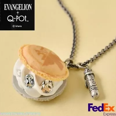$154 • Buy Evangelion X Q-pot Unit 00 Macaroon Necklace EVANGELION Accessory Japan FEDEX