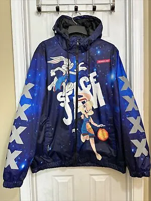 Looney Tunes Space Jam Jacket By Members Only - Men's Size XXL Limited Edition • $45