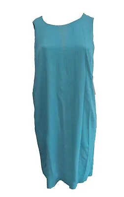 MARINA RINALDI Wool Debutto Sleeveless Dress Size US 16W/25 Retail $1055 NWD • $26.16