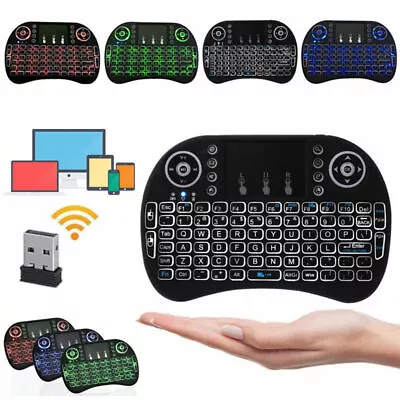 Mini 2.4G Wireless Keyboard Remote For Raspberry LG Smart TV Kodi Android TV LOT • $10.88