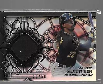 * Andrew Mccutchen * 2015 Topps Tribute Black Refractor Jersey Patch # 50 • $29.99