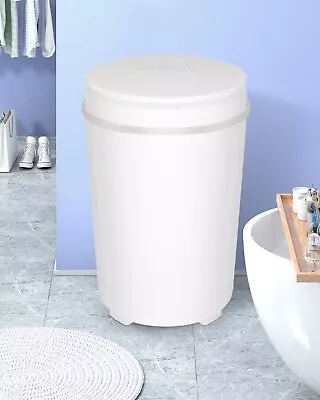 Mini Portable Washing Machine With Spiner Basket 9LBS Mini Washer White • $89.99