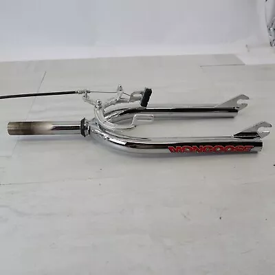 1996 Mongoose 20  BMX Fork With Break Caliper Missing Bad Break Line  • $104.40