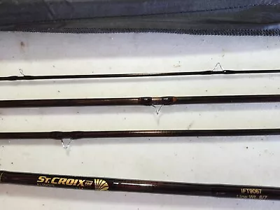 St Croix Imperial Fly Rod IFT9067 WITH CASE • $199.99