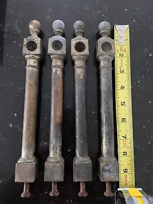 $85 • Buy 4 Brass Columns 9 Inches Tall 1 Inch Wide 