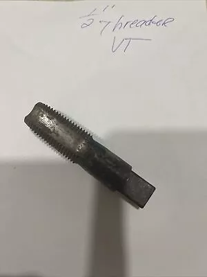 Vermont 1/2” Pipe Tap NPT 14 Thread Cutting Tool Used • $22