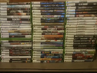 XBOX 360 Games Lot Tested Pick Choose Bundle And Save 10/15/20%! Free Shipping • $10.49