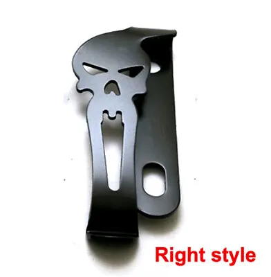 New Style Holster Clip Metal Spring Belt Kydex Sheath Black Clip With Screws • $6.78