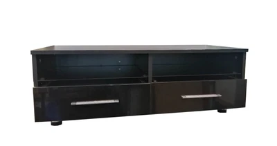 £69.99 • Buy TV Modern Stand Cabinet Unit LED High Gloss 2 Door MDF With RGB Lights