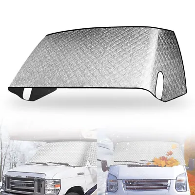 RV Windshield Front Window Sun Shade Snow Cover For Ford E450 1997-2023 Class C • $30.90