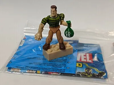 SANDMAN From Series 3 Blind Bags  MARVEL MEGA BLOKS CONSTRUX NEW OPEN BAG  V99-h • $18.40