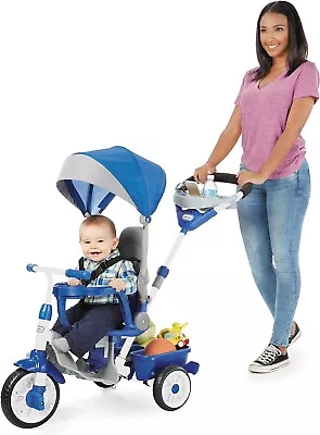 Little Tikes Perfect Fit 4-in-1 Trike Ride On Blue • $59.99