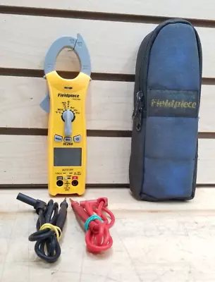 Fieldpiece SC260 Compact Clamp Meter With True RMS And Magnet In Pouch W/ Leads • $0.99