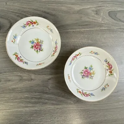 Lot Of 2-VTG Moriyama China Bowls  Made In Occupied Japan 5” Replacement • $44.95