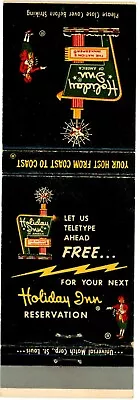 Let Us Teletype Ahead Holiday Inn Of Breezewood Penna Vintage Matchbook Cover • $8.99