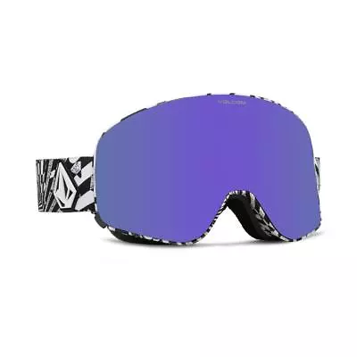 Volcom Odyssey Goggles OP Art Purple Chrome+Yellow • $131.21