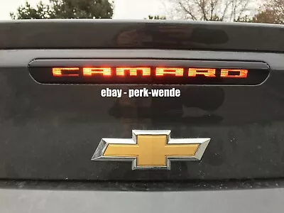 $13 • Buy Chevy Camaro 14 15 / 16 17 18 19 2020 2021 2022 2023 3rd Brake Light Decal RS SS