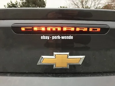 $13 • Buy Chevy Camaro 14 15 / 16 17 18 19 2020 2021 3rd Brake Light Decal RS SS Z28 2SS 