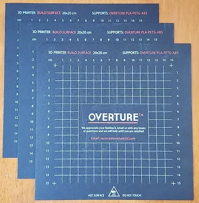 Overture Build Surface Sheet - Qty 3 • $11.49