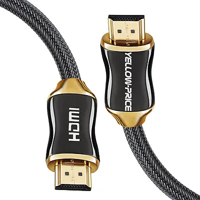 Gold 3FT 4K HDMI V2.0 Cable 2160P For PS4|Xbox 360|Mac|HDTV| Projector|TV Box • $12.90