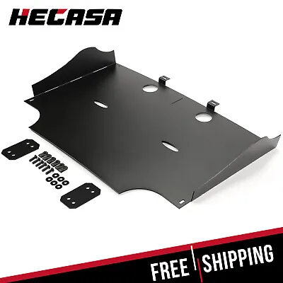 Black Rear Skid Plate For 15 16 17 18-2024 20 22 Ford F150 F-150 Ecoboost -Steel • $174.20