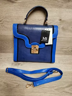 Meli Bianco Keira Crossbody Handbag Purse Blue C1736 • $39.95