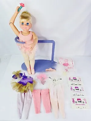 Vintage NEW 1989 Tyco My Pretty Ballerina Dancing Doll W/ 3 Outfits Cassettes • $179.99