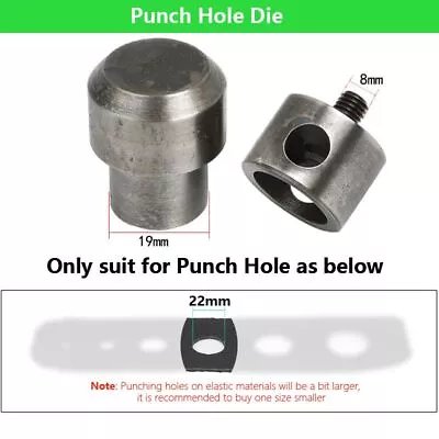 Hand Punch Hole Mold Metal Eyelet Grommet Dies Leather Craft Sewing Machine Tool • $22.52