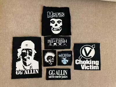 Patches - Punk Grunge GGALLINGrind Core Doom Misfits MetalROCK • $7.99