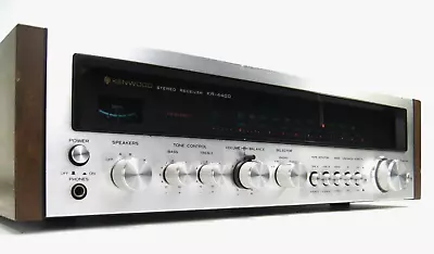 Kenwood Kr-4400 Vintage Stereo Receiver Serviced 25 Wpc * Nice! • $12.50