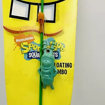 SpongeBob Squarepants Zebco Floating Combo Fishing Rod & Reel Rare 2008 Viacom • $48.30