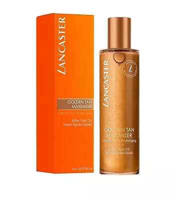 Lancaster After Sun Golden Tan Maximizer After Sun Oil 150ml BRAND NEW & FREE PP • £24.99