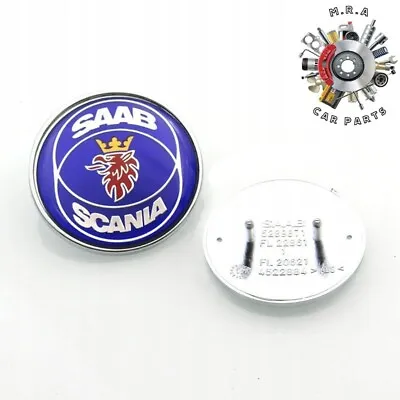 Front Bonnet Badge Emblem For Scania Saab 900 NG900 9000 9-3 4522884 New UK • £9.30