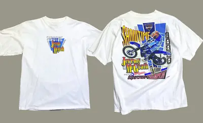 NOS Vintage 1999 Jeremy McGrath 5-Time Supercross Champion T-Shirt • $24.99