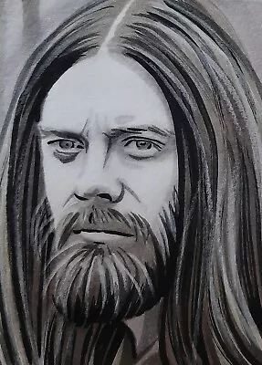 Original Jesus The Walking Dead Aceo Sketch Card Drawing  • £4.99