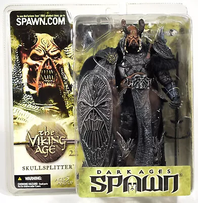 McFarlane Toys Dark Ages Spawn The Viking Age Series 22 Skullsplitter V1 Figure • $49.99