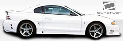 FOR 94-98 Ford Mustang Colt 2 Side Skirts Rocker Panels 2pc 101432 • $163