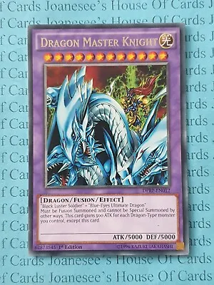 Dragon Master Knight DPRP-EN012 Rare Yu-Gi-Oh Card 1st Edition New • £4.99