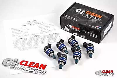 $259.99 • Buy Fit NISSAN 300ZX Z31 Z32  89-94 3.0L VG30DETT 6 370cc Fuel Injectors  Fairlady Z