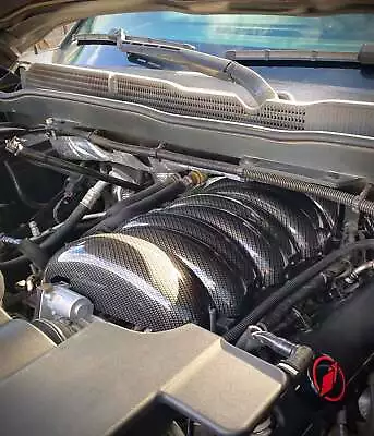 5.3/6.2 EcoTec Hydro Carbon Fiber Intake Cover • $389.95